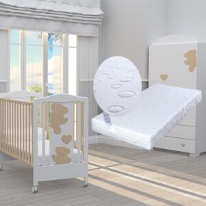 Бебешко легло Amore Naturale + ПОДАРЪК матрак Primavera Baby Luxe 202506