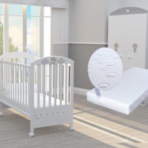 Бебешко легло Jolie bianco + ПОДАРЪК матрак Primavera Baby Luxe 202533