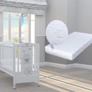 Бебешко легло Felice grigio + ПОДАРЪК матрак Primavera Baby Luxe 202043