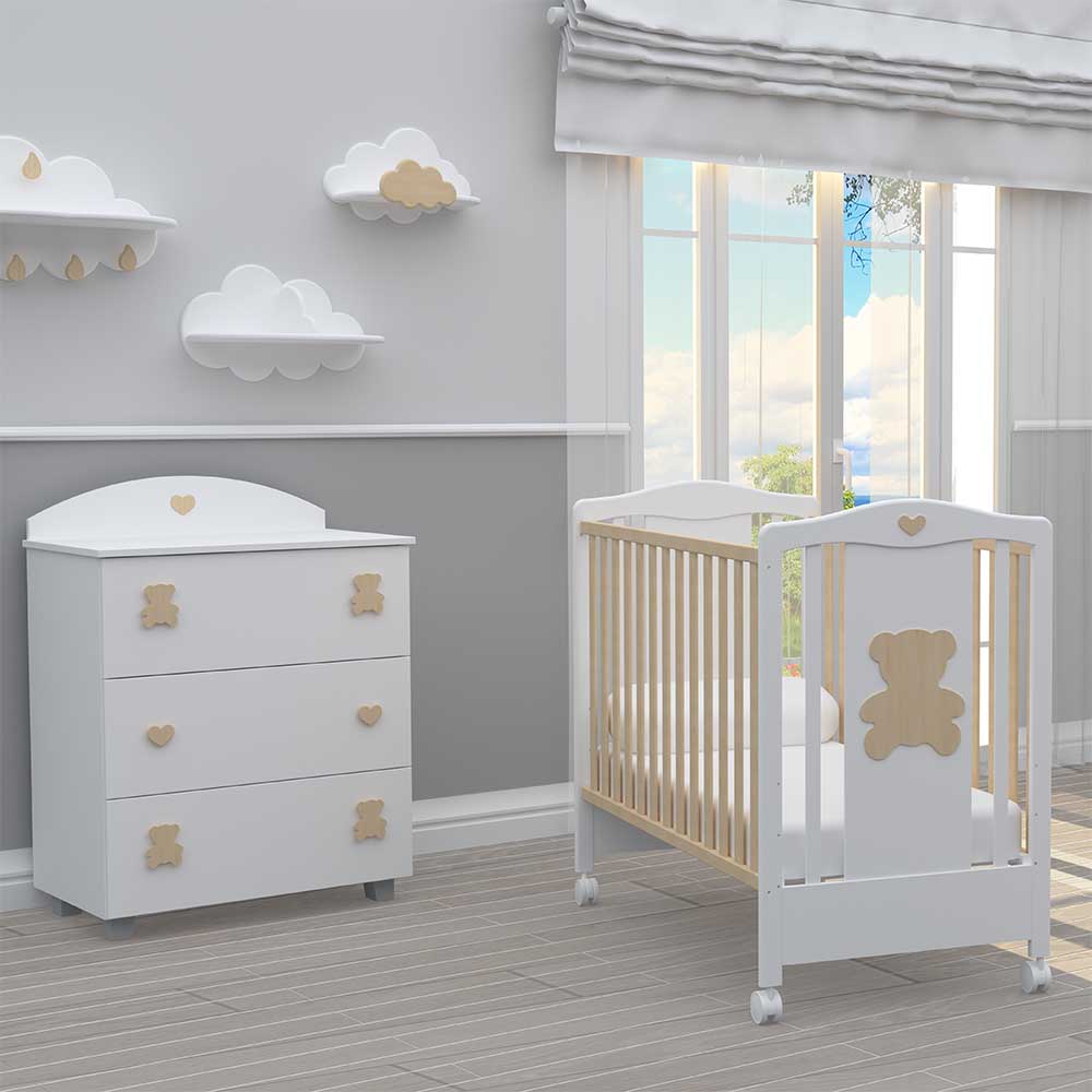 Бебешко легло Teddy naturale fix 2501 - Image 3