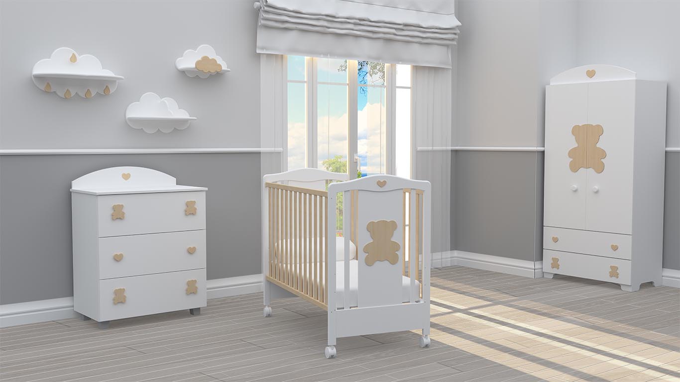 Бебешко легло Teddy naturale fix 2501 - Image 4